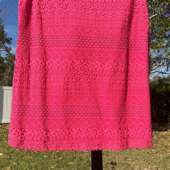 NWT $30 Croft&Barrow frontal lace overlay top - Picture 5 of 12